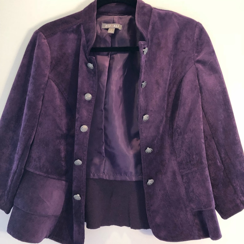 Purple jacket